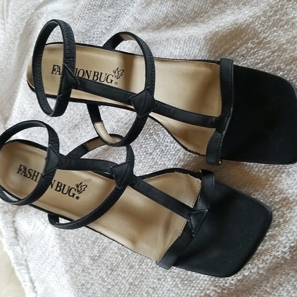 Strappy heels